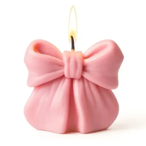 3D Bow Candle Mold
