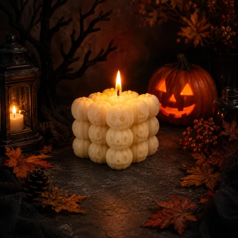 Halloween Pumpkin Bubbles Mold