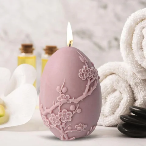 Japanese Style Egg Candle Mold