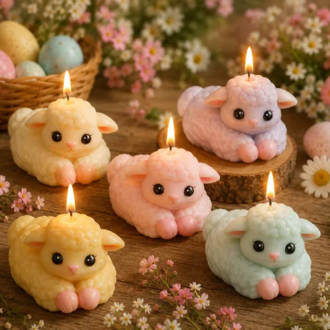 Sleeping New Sheep Mold