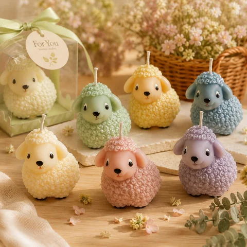 Small Sheep Candle Mold