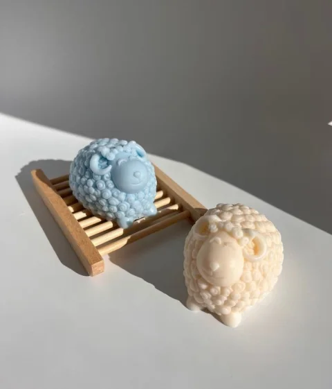 Cute Curly Plush Sheep