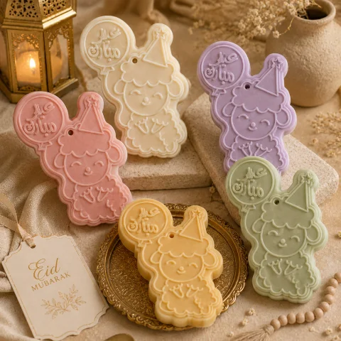 Sheep with Balloons Eid Favor Mold