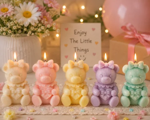 Small Girl Bear With Bow