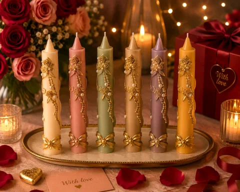 Classic Flowers Taper Mold